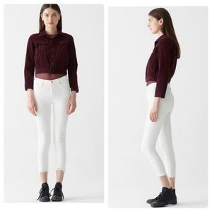 Agolde Sophie High Rise Crop Jeans sz 25